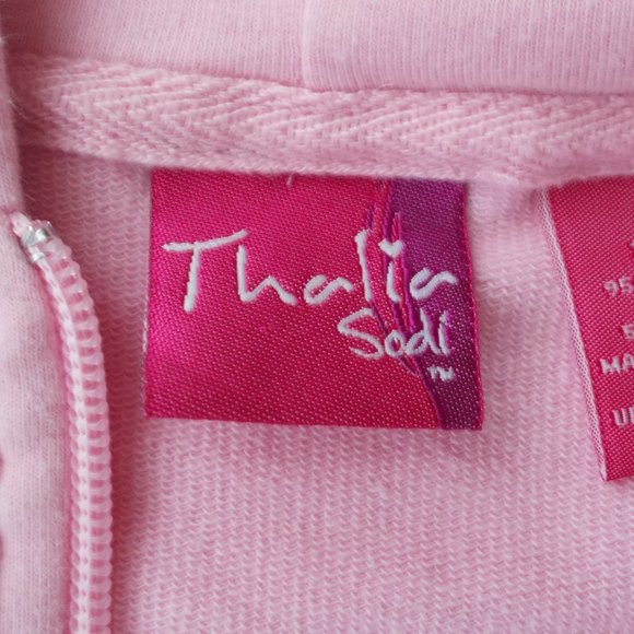 Thalia Sodi Girls Cropped Hoodie Size 10/12 - Picture 8 of 10